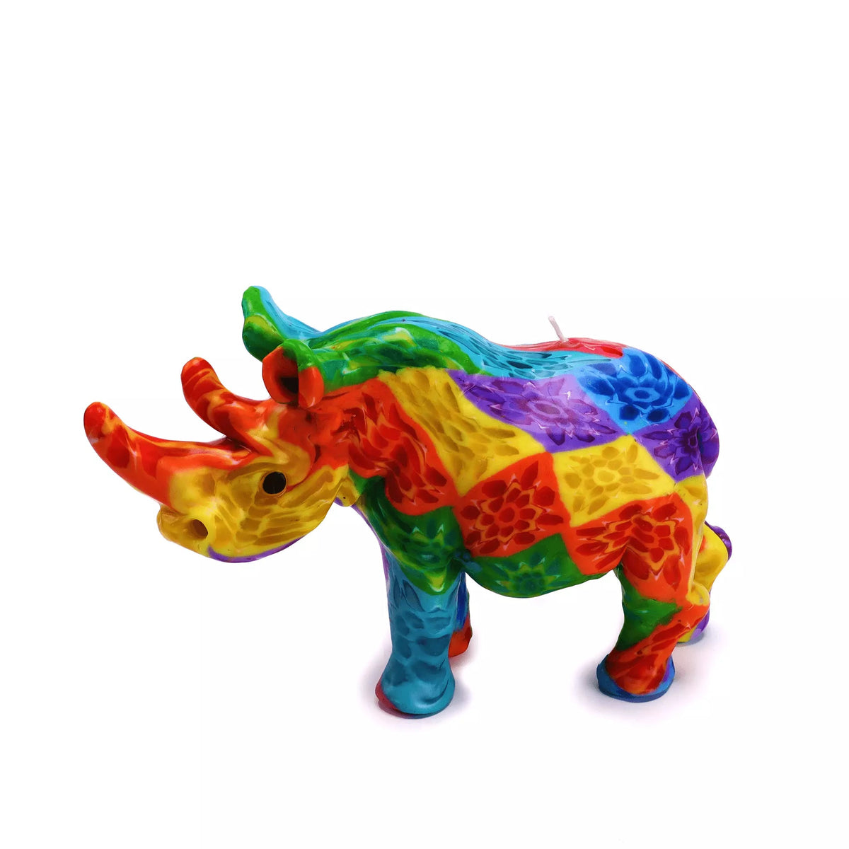 Timbali Patch Rhino Candle - Decorating Candle